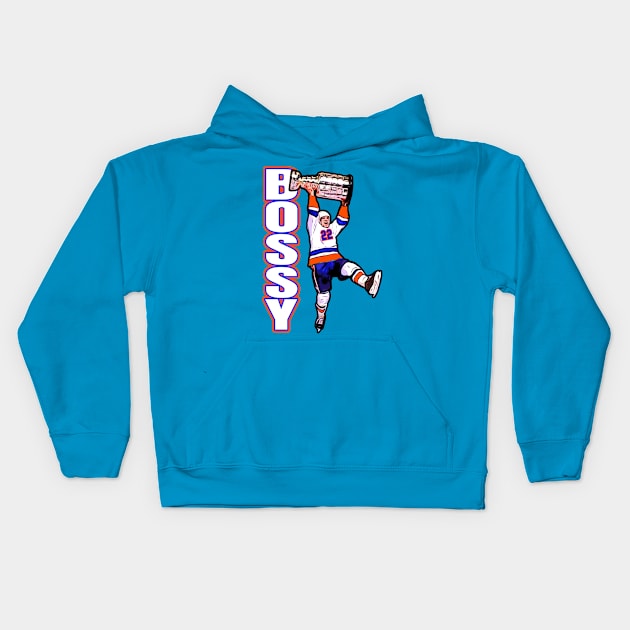 Islanders Bossy Stanley Cup Kids Hoodie by Gamers Gear